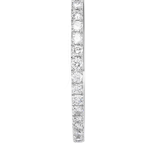 Halo Boucles d'oreilles systeme alpa or gris palladie diamants or et diamants