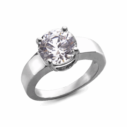 Sirius solitaire or et diamant