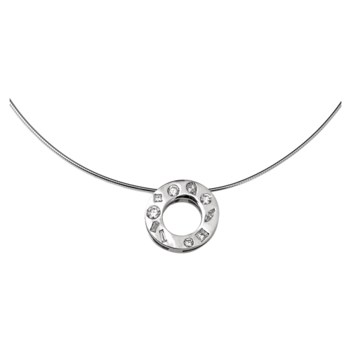 Didames Pendentif or diamants De Gralie