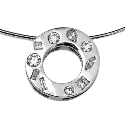 Didames Pendentif or diamants zoom De Gralie