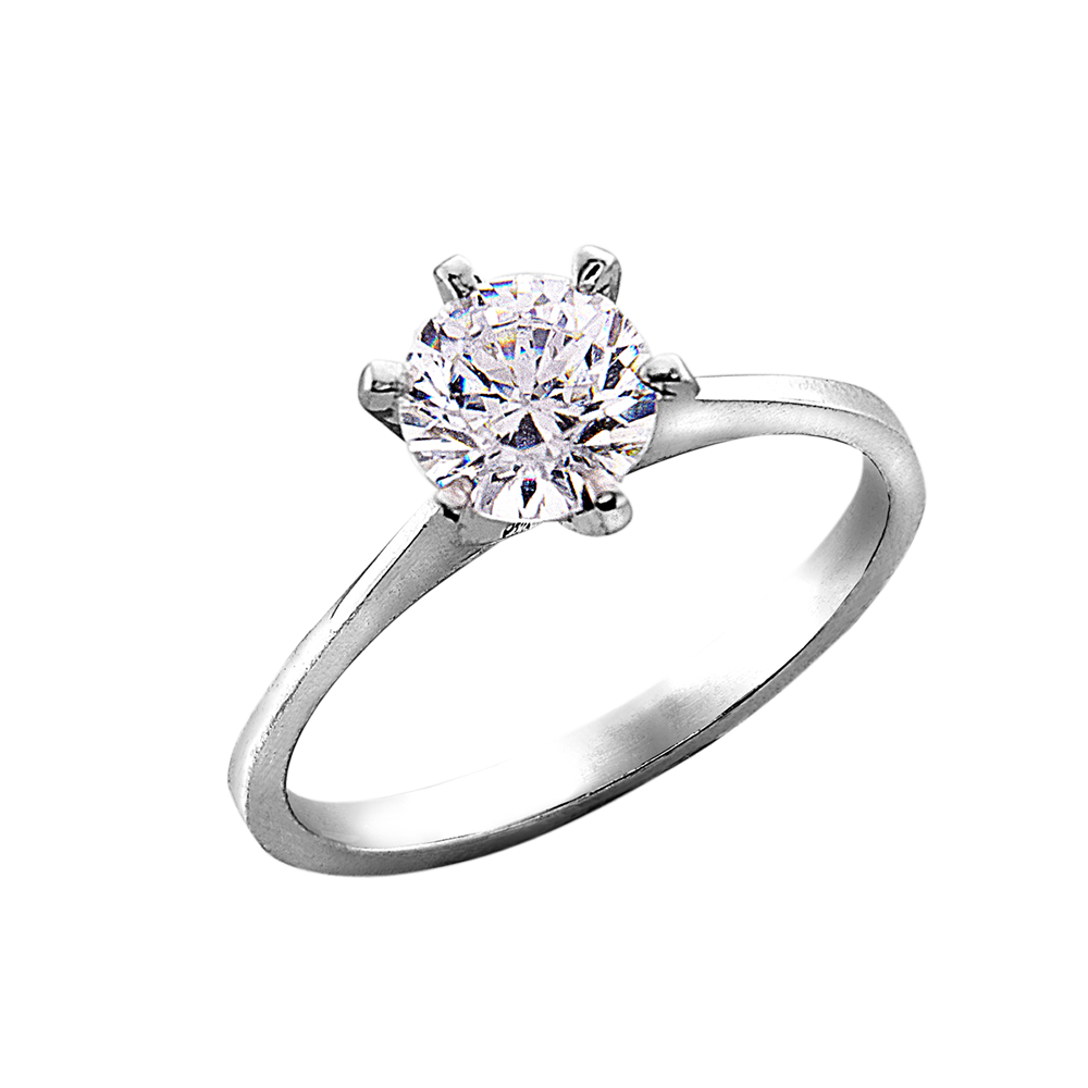 Emblème solitaire or et diamant De Gralie