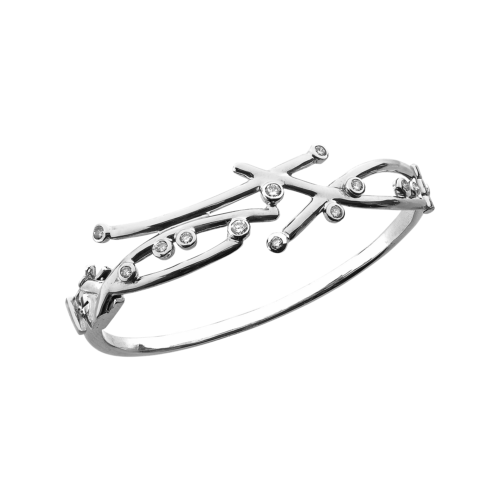 Galaxie bracelet or diamants De Gralie