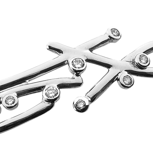 Galaxie bracelet or diamants zoom De Gralie