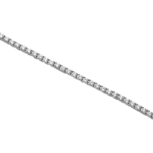 Horizon bracelet or serti griffes diamants zoom De Gralie