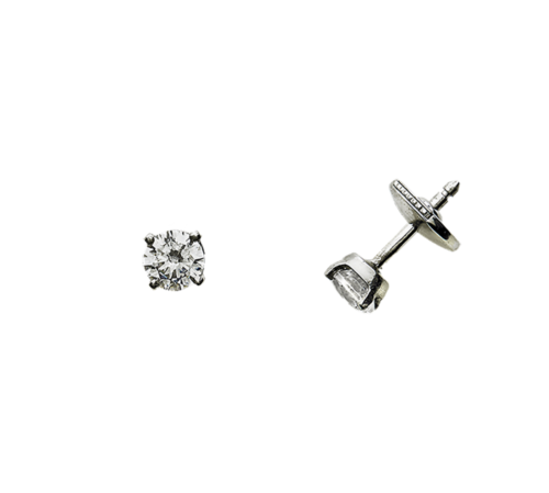 Ré boucles d'oreilles or diamants De Gralie