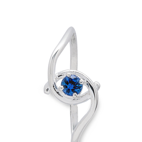 Salsa bague or et saphir De Gralie zoom