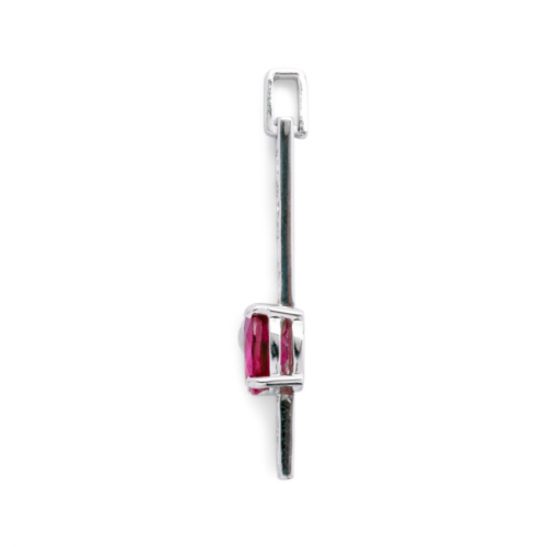 Scintillante pendentif diamants rubis Profil De Gralie