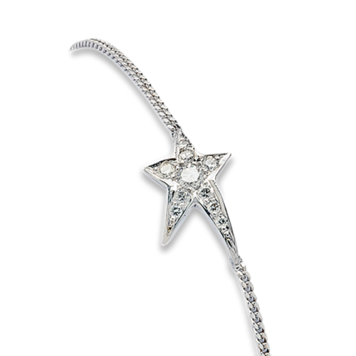Étoile bracelet diamants zoom De Gralie