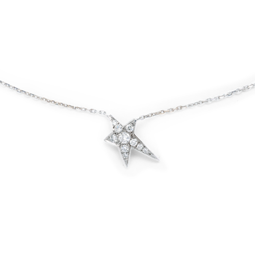 Étoilé pendentif diamants zoom De Gralie