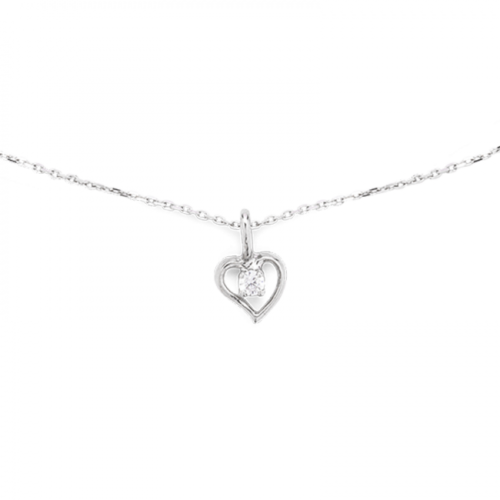 Palpitant pendentif diamant De Gralie
