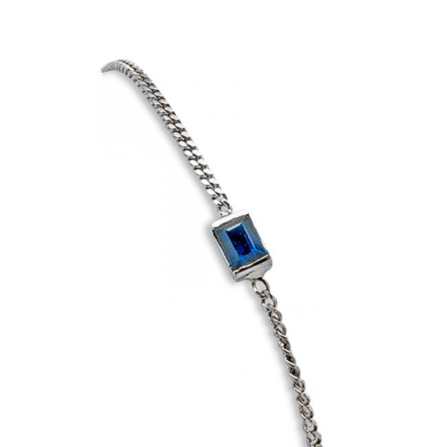 Rock bracelet saphir De Gralie