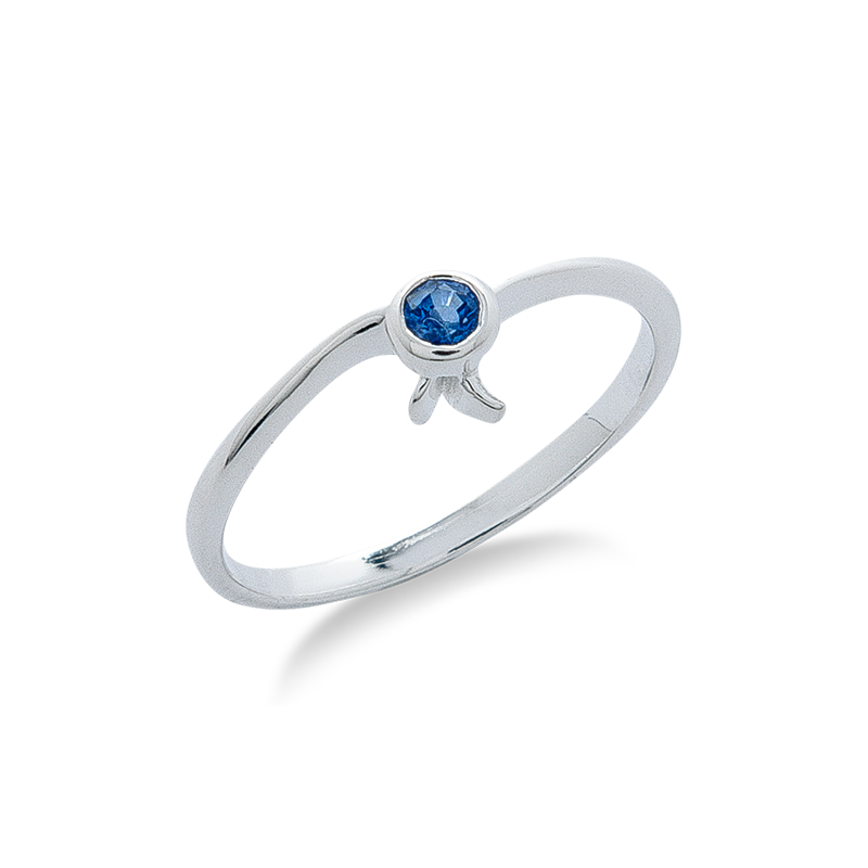 Victoire bague or saphir De Gralie