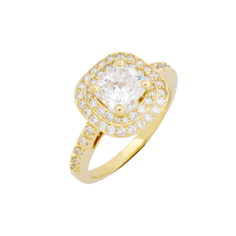 BAGUE TAILLE COUSSIN