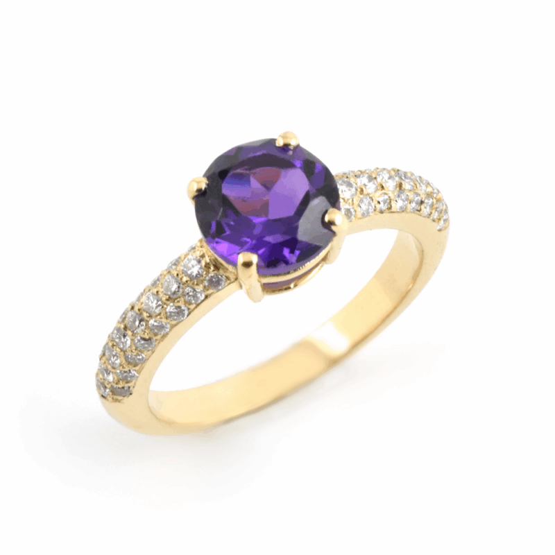 SOLITAIRE AMÉTHYSTE
