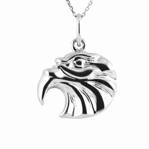 pendentif tête d'aigle Eagle en or