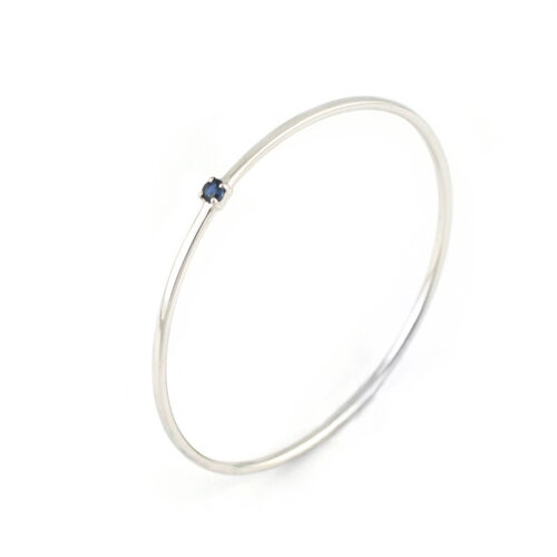 bracelet jonc or blanc saphir paris